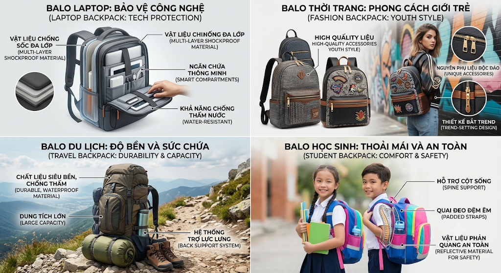 Xưởng May Balo Xuất Khẩu Xưởng May Balo Xuất Khẩu